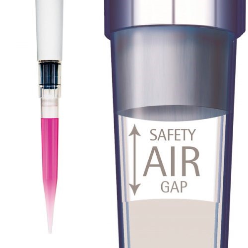 Наконечники до 1000 мкл, стерильные, с фильтром, длина 78 мм, бесцветные, SafetySpace, 96 шт./штатив, 10 штат./уп.