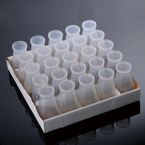 Бутылки для разведения дрозофил, 57x57x103 мм, полипропилен, в лотке, 25 шт/упак, 8 упак/короб, в коробке