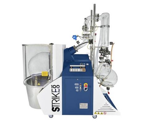 Испаритель роторный, до 100 л, вертикальный холодильник, автоматический лифт, Strike 100, Wiggens