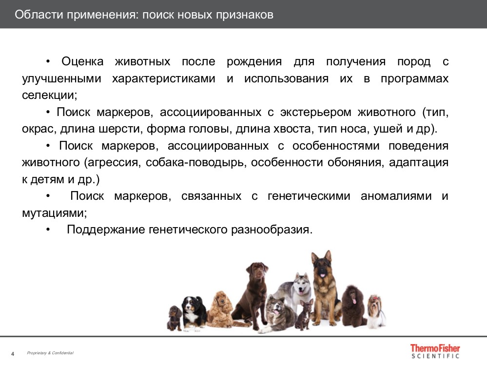 Области применения: поиск новых признаков