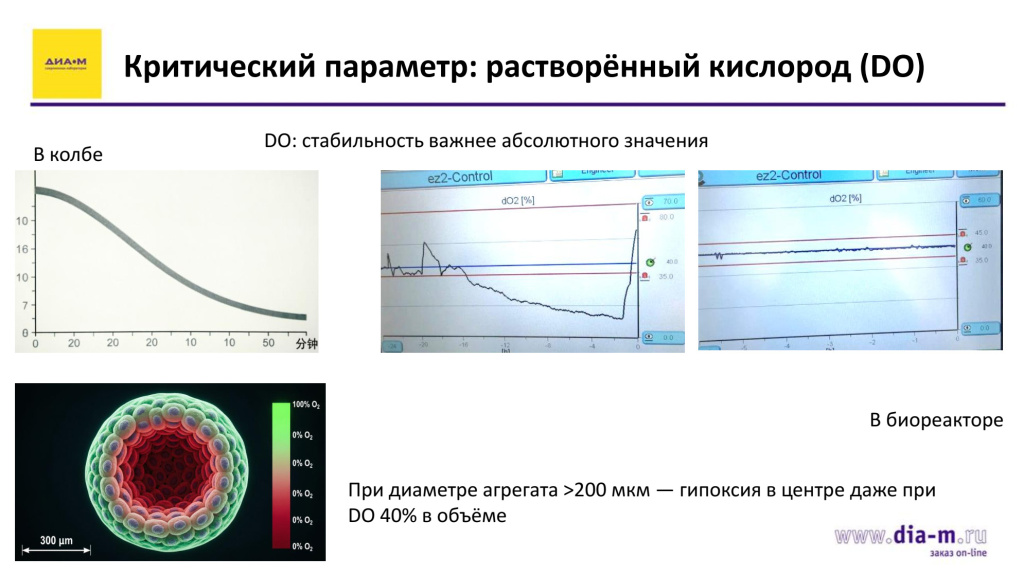 Критический параметр: растворённый кислород