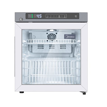Холодильник +2…+8 °С, 42 л, стеклянная дверь, MС-5L42, Midea