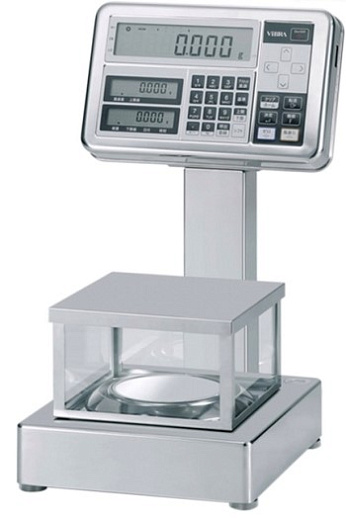 Весы производственные 150 кг/1 г, платформа 800×600 мм, внешняя калибровка, FZ-150K1GFEx-i02, взрывобезопасное исполнение, с поверкой, Vibra