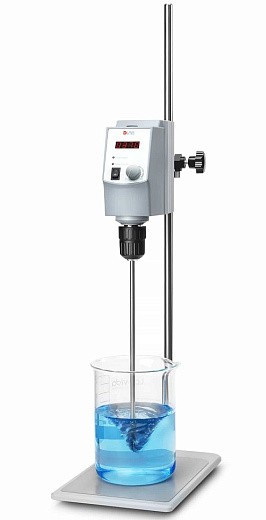 Мешалка верхнеприводная, до 20 л по воде, до 2200 об/мин, OS20-S, комплект OS20-S package, Dlab, Китай