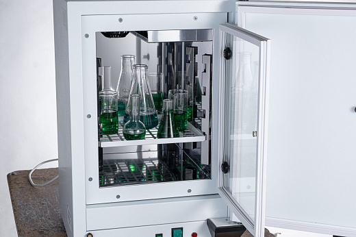 Термостат, до +60 °С, 20 л, принудительная вентиляция, камера — нержавеющая сталь, ТС-1/20, СКТБ