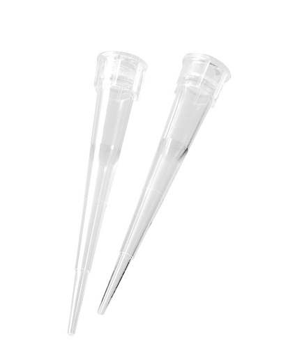 Наконечники до 10 мкл, нестерильные, без фильтра, длина 31,9 мм, бесцветные Фото 2