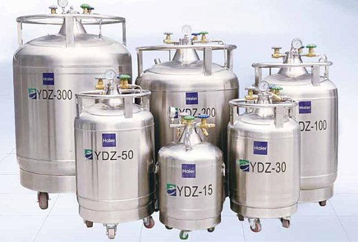 Сосуд Дьюара для транспортировки жидкого азота, 300 л, YDZ-300, Haier Biomedical
