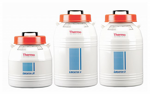 Криохранилище 121 л, 4000 образцов, d горла 215 мм, c монитором уровня азота, Locator Plus 4 Фото 1