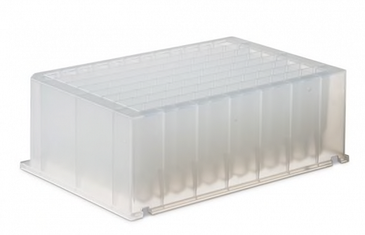 Планшет глубоколуночный, 96-луночный, deep well для станции выделения KingFisher Flex/Duo, объем лунки 1 мл, полипропилен, 50 шт./уп.