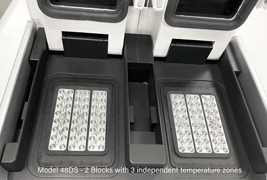 ДНК-амплификатор GeneExplorer GE-48DG, двойной градиентный реакционный блок 2×48×0,2 мл Фото 2