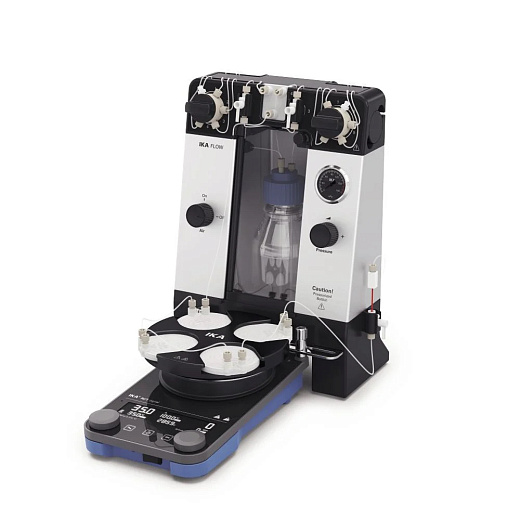 Реактор проточный, 100 °C, 500 мл, Flow System, с магнитной мешалкой, IKA