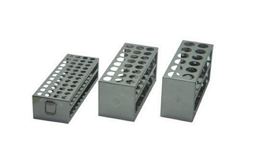 Штатив для пробирок, d 20 мм, 24 места, нержавеющая сталь