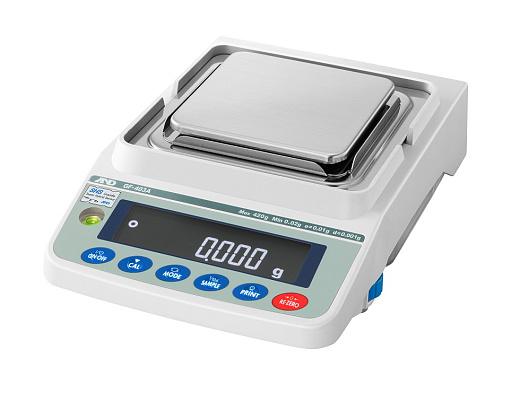 Весы прецизионные, 410 г/0,001 г, внешняя калибровка, GF-400, A&D