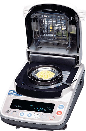 Анализатор влагосодержания, 0,1-51 г, 200 °С, ± 0,1 %, ML-50, AND