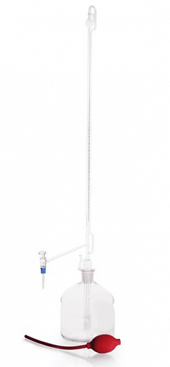 Бюретка Пеллета со стеклянным краном