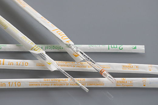 Пипетка 50 мл, серологическая, ПС, стерильная, индивидуально упакованная, 100 шт./уп., 600 шт./кор., Nest, Китай