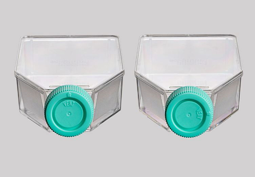 Флаконы культуральные, глухая крышка, обработанная поверхность (CellATTACH), полистирол, стерильные