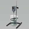 Мешалка верхнеприводная, до 30 л по воде, до 2200 об/мин, OS-T40-Plus, DLab, Китай
