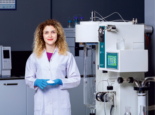 Сушилка распылительная, от 5 до 25 мкм, 1500 мл/ч, для водных растворов, B15, в лаборатории, Unopex, Турция