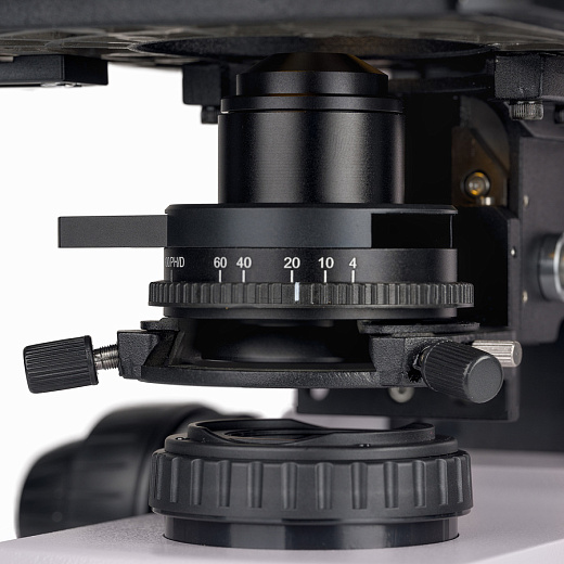 Микроскоп люминесцентный MAGUS Lum 450L, прямой, тринокуляр, СП, ТП, ЛЮМ, ФК, Пол, планахромат 4×, 10×, 40×, 100×МИ Фото 12