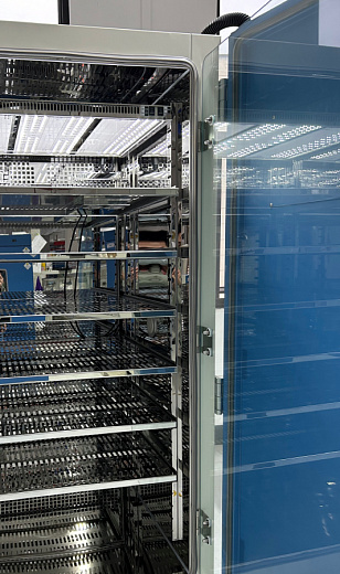 Климатическая камера постоянных условий «тепло-холод-освещение-влажность» для тестирования стабильности лекарств, +15...+65 ºC, 4 камеры, 2×125 и 2×250 л, смотровое окно, SHH-SDF