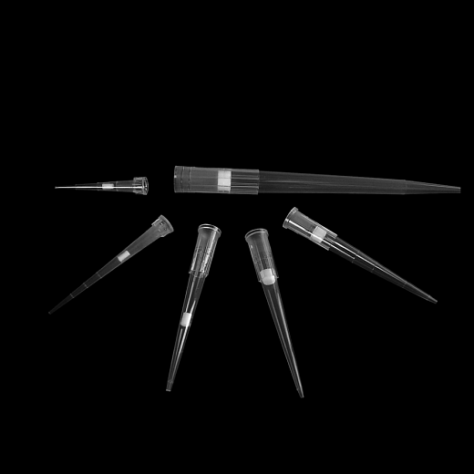 Наконечники, стерильные,  с фильтром, короткие, свободные от ДНКаз, РНКаз