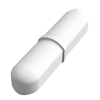 Магнитный перемешивающий элемент, круглый вытянутый, 13×80 мм, DLab, Китай