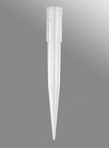 Наконечники до 1000 мкл, стерильные, апирогенные, без фильтра, бесцветные, универсальные, 100 шт./штатив, 5000 шт./кор.