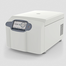 Центрифуга до 16 000 об/мин, 28 621 g, макс. 4 х 400 мл (1,6 л), с охлаждением, без ротора, DG1616R, DLab, Китай