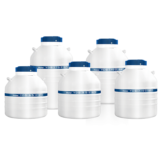 Сосуд Дьюара для хранения образцов, 175 л, 6000 образцов, d горла 216 мм, YDS-175-216-F