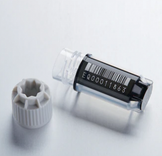 Пробирки, 1,0 мл, с крышкой, полипропиленовые, прозрачные с 1D/2D кодом, не стерильные, 96 шт./уп., 960 шт./кор. Фото 3