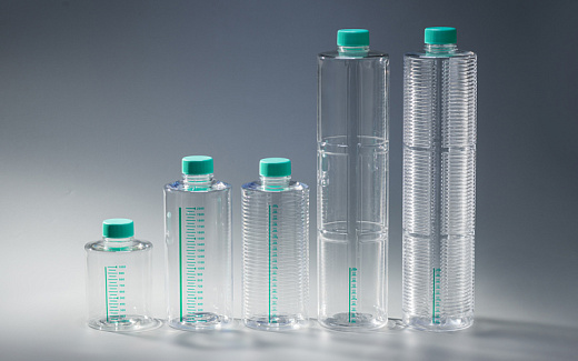 Роллерные бутыли 2000 мл, 850 см², гладкие стенки, необработанная поверхность, невент. крышка, 1 шт./упак., 12 шт./кор.