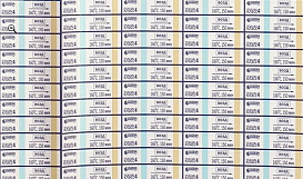 Индикатор воздушной стерилизации МедИС‐В‐180/60‐1, химический, 2000 тестов, с журналом, Винар