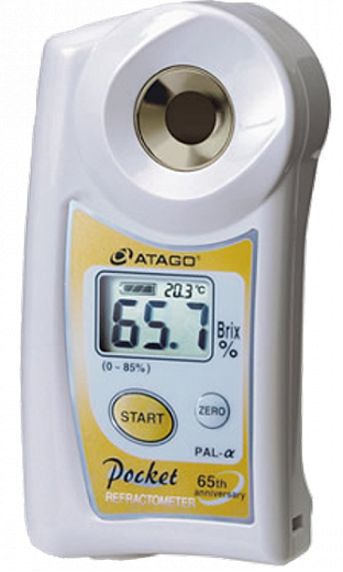 Рефрактометр, от 0,0 до 85 % Brix, портативный, PAL-α, PAL