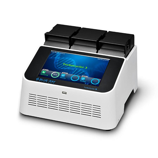 ДНК-амплификатор TurboCycler 3, градиентный, с тремя независимыми термоблоками, 48×0,2/0,1 мл, Blue-Ray Biotech