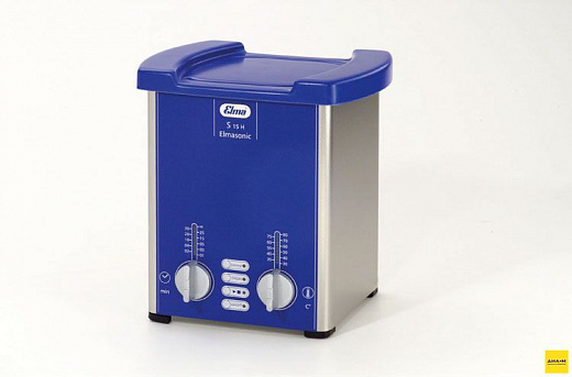 Ультразвуковая баня (мойка) 1,75 л, с подогревом, без крышки, без корзины, S15H