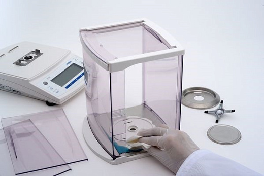 Весы аналитические, 220 г/0,1 мг, внешняя калибровка, HT-224CE, с поверкой, ViBRA