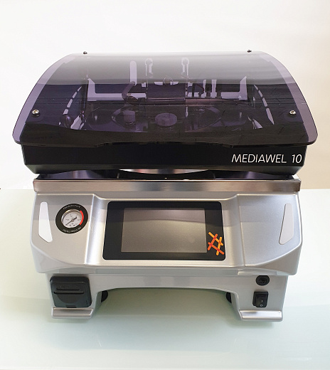 Средоварка от 1 до 10 л, стерилизация от 30 до 123 °C, от 1 до 99 мин, розлив от 25 до 80 °C, Mediawel 10 Фото 2