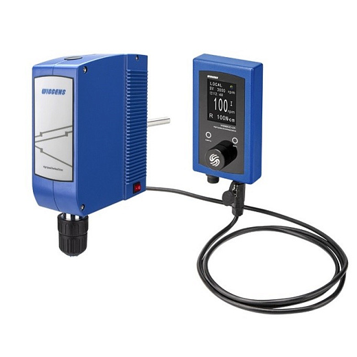 Мешалка верхнеприводная, до 100 л по воде, до 6000 об/мин, WB6000-DF