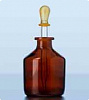 Капельница дозирующая 100 мл, тёмное стекло, шлиф 14/15, высота 105 мм Фото 2