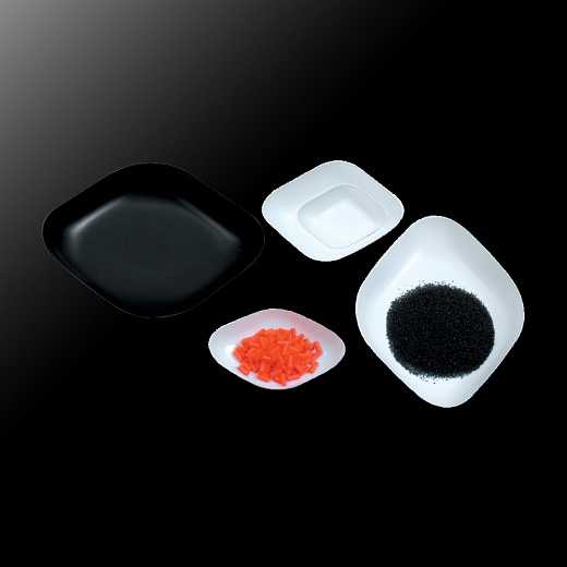 Тарелочка для взвешивания одноразовая, объем 5 мл, 55x35x6 мм, ПС, ромбовидная, цвет белый, 500 шт.