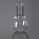 Колба круглая плоскодонная, 20000 мл, d 280 мм, цилиндр. горловина 75 мм, Glassco