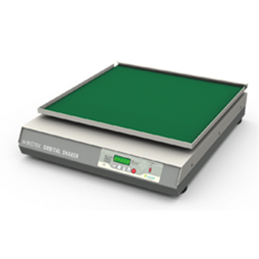 Шейкер орбитальный или возвратно-поступательный, амплитуда 22 мм, до 300 об/мин, NB-101MT, макс. вместимость 9 х 1000 мл, N-Biotek