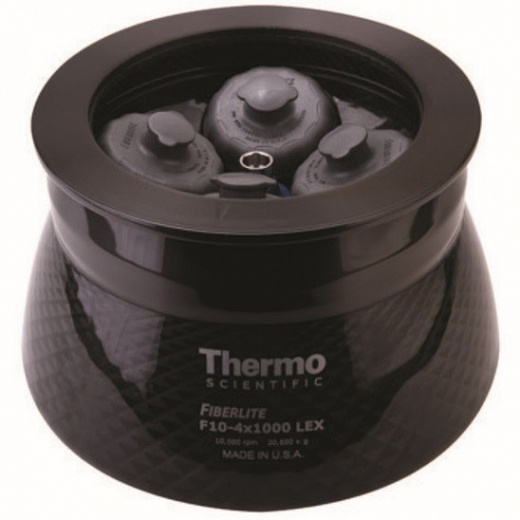 Ротор угловой Fiberlite F10-4 x 1000 LEX, 10500 об/мин, 20584g, 4 x 1000 мл