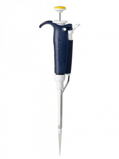 Автоматическая пипетка 2-20 мкл, Pipetman P20L, пластиковый сбрасыватель