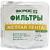 Фильтры беззольные, круглые, желтая лента, d  55 мм, 75±3 г/м², 16 с, 1000 листов Фото 1