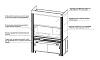 Шкаф вытяжной для работы с кислотами, ширина 120 см, корпус – металлокаркас, столешница –эпоксидный компаунд Vite, с нагревательным блоком Фото 2
