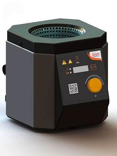Колбонагреватель для колб 2000 мл, 400 °С, цифровой, Black Diamond, Glassco