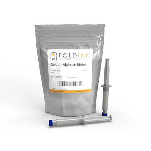 Биочернила Gel/SA, желатин и альгинат натрия