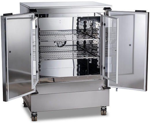 Термостат, до +60 °С, 200 л, принудительная вентиляция, корпус и камера - нержавеющая сталь, ТС-200, СКТБ